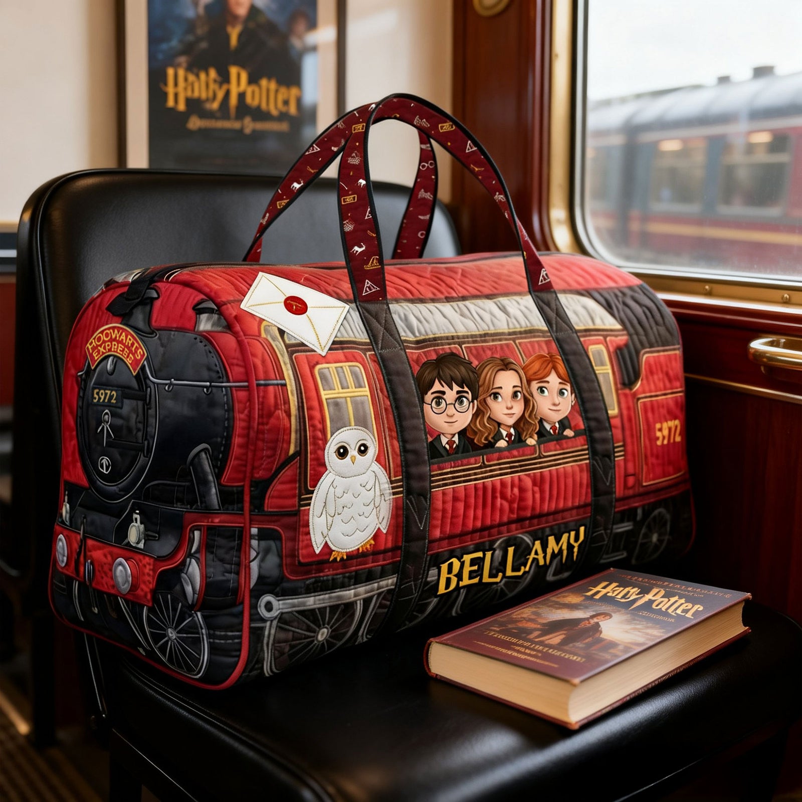 Whimsical World Duffle Bag - Personalized Gifts For Fantasy Lover Quilted Duffle Bag 03NATI190126