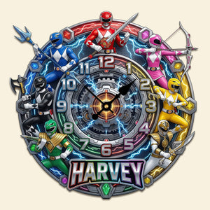 Legendary Team Hanging Wall Clock - Personalized Gifts 04huti130326
