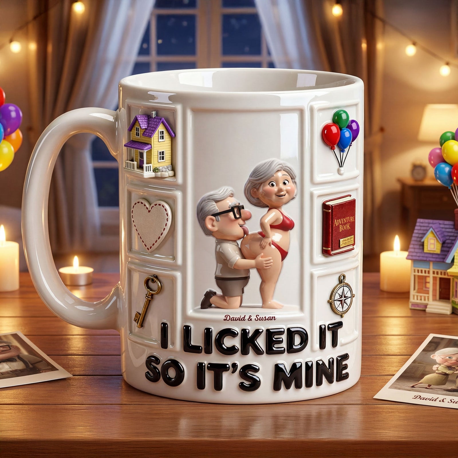 Naughty Old Couple Coffee Mug - Personalized Gifts For Couple 02ohti050126