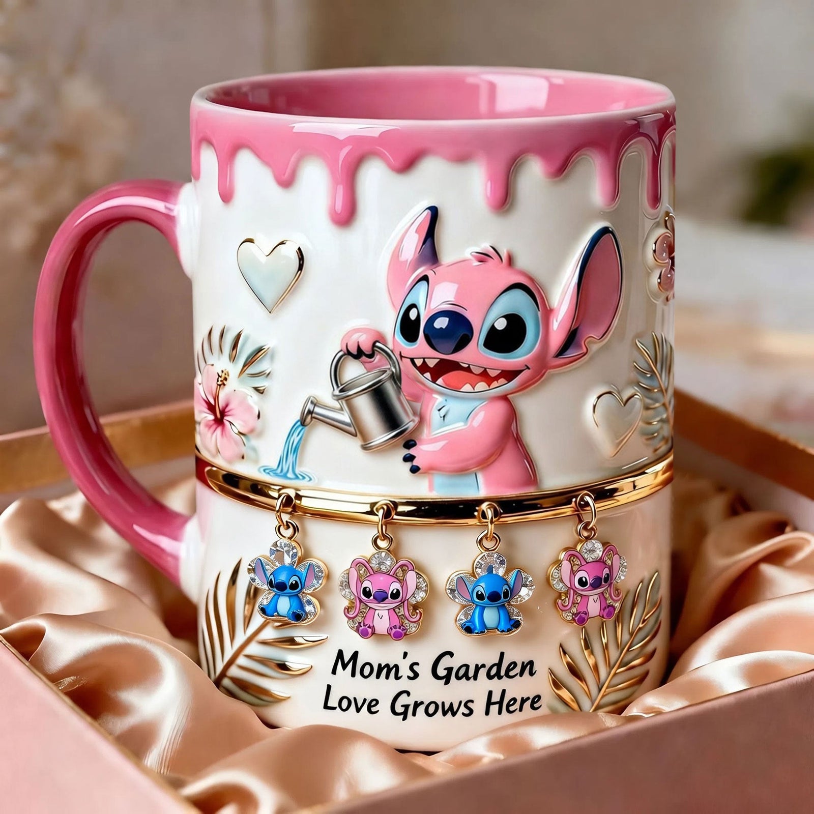 Mom's Garden Love Coffee Accent Mug - Personalized Gifts For Mom 02TGTI020426