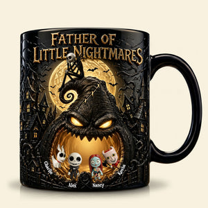 Spooky Dad and Kids Magic Coffee Mug - Personalized Gifts For Dad 04pati010526