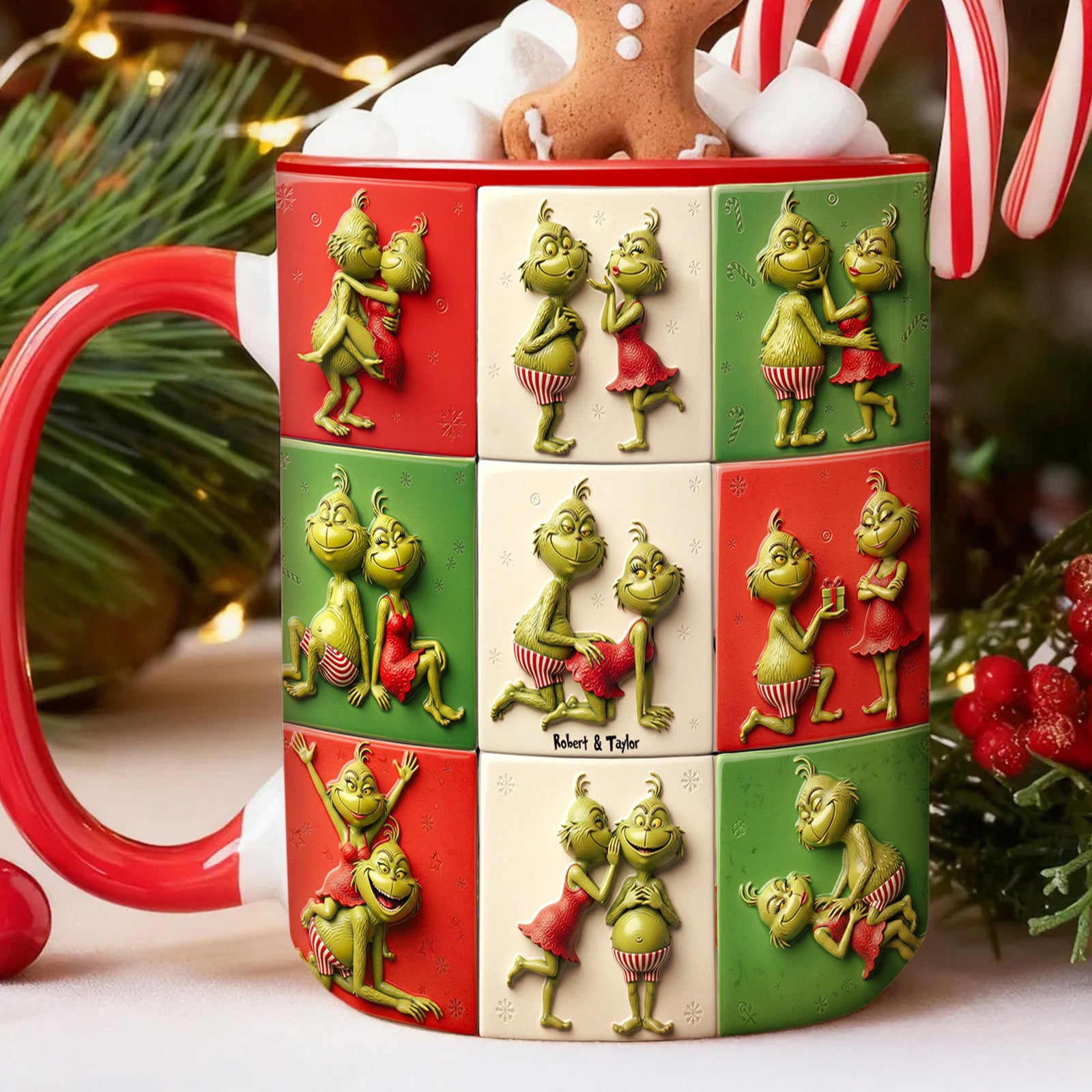 Personalized Christmas Gifts For Couple Coffee Accent Mug 05tgti031125