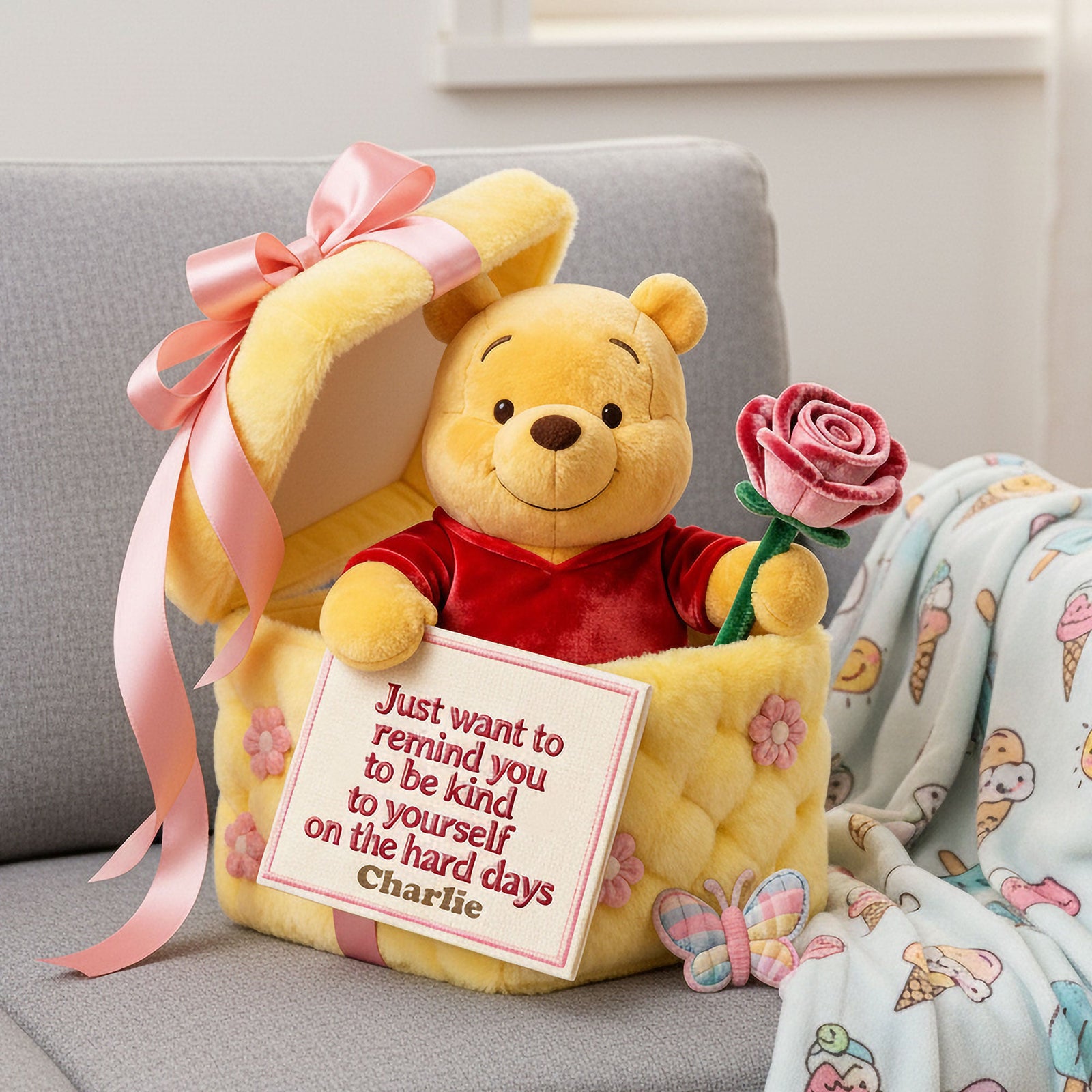 Be Kind To Yourself Custom Shape Pillow - Personalized Gifts 03pati131225