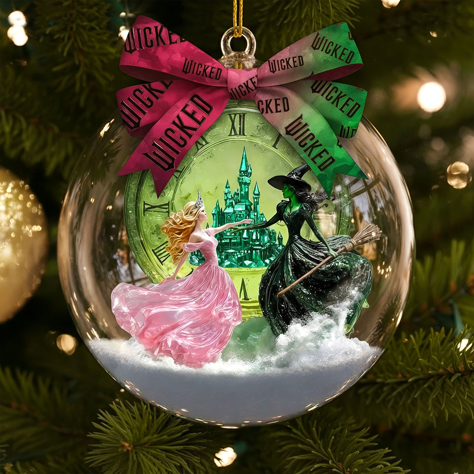 Magical Besties Ornament, Personalized Gifts For Besties 02qhti041025