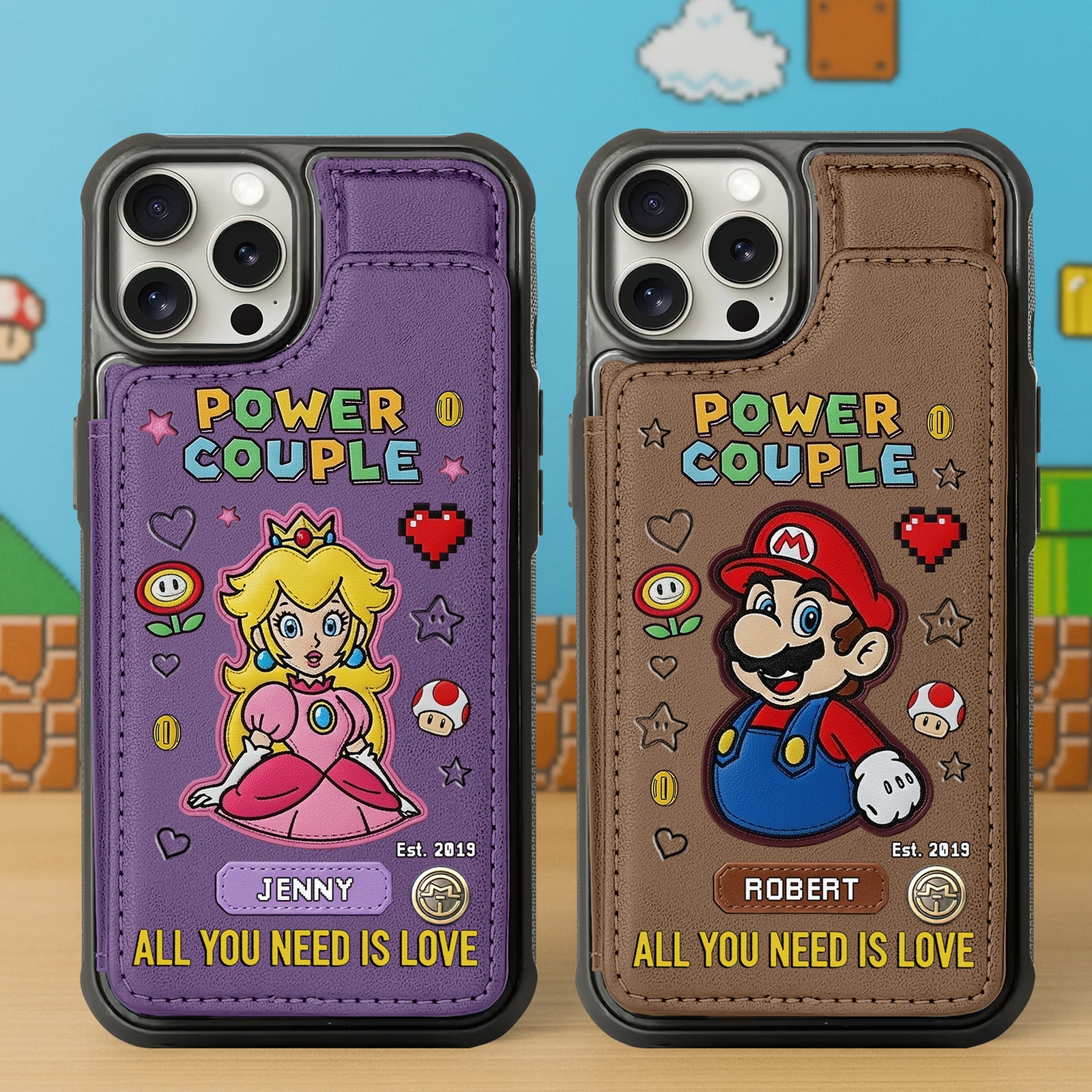 Couple Wallet Phone Case - Personalized Gifts For Couple 02tgti310725