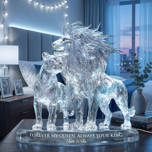 Majestic Couple Light Box, Personalized Gifts For Couple 02QHTI281125