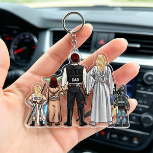 Space Warriors Keychain Personalized Gifts For Family 02QHHU030426
