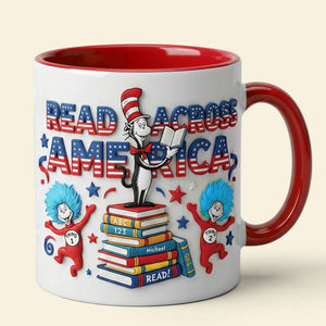 Reading Spirit Day Coffee Mug - Personalized Gift For Reading Lovers 04PATI070226