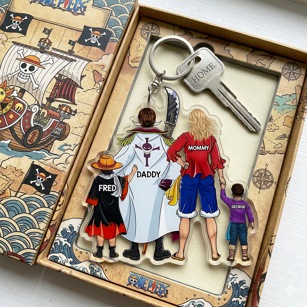 Ocean Crew Family Keychain - Personalized Gift For Family 011qhhu240225pa