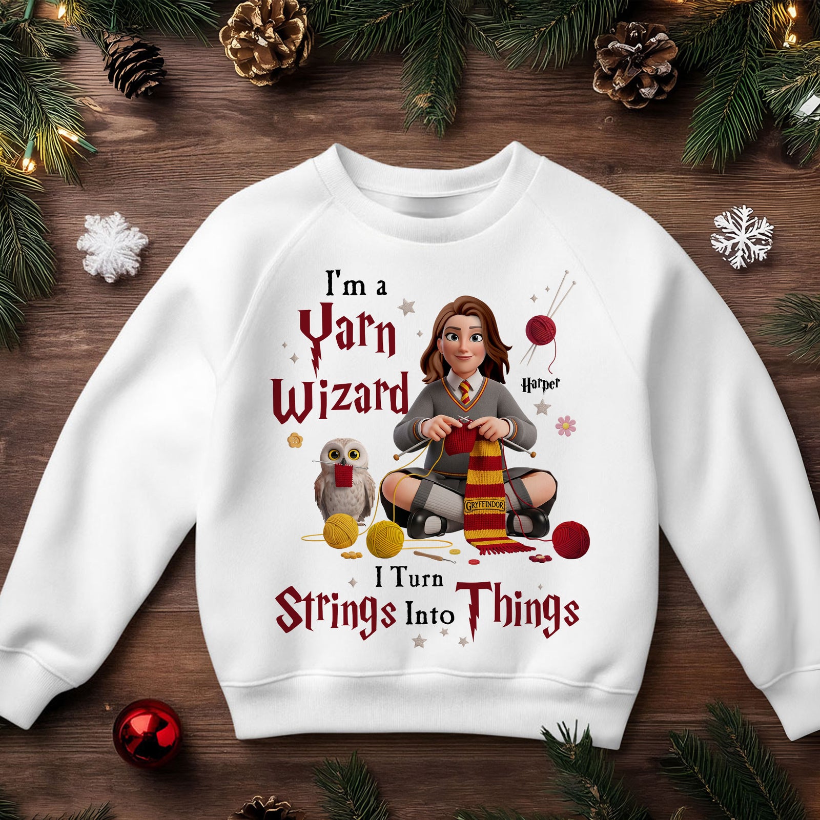 Charming Knitting Girl Shirt - Personalized Gifts For Knitting Lovers 02nati300725