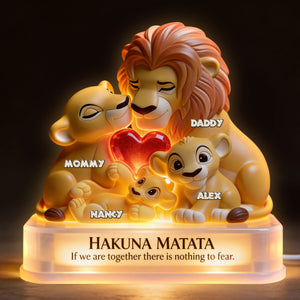 We're Family Light Box Personalized Gifts For Family 02NATI260326