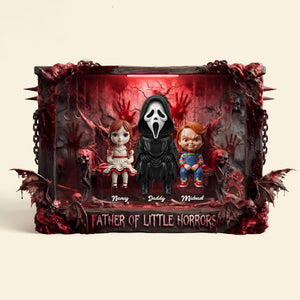 Father Of Little Horrors Acrylic Plaque - Personalized Gifts For Dads 02OHTI300426