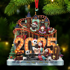 Family 2025 Ornament - Personalized Gift For Family Christmas Ornament 02PATI131125
