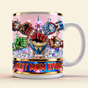 Super Fist Bump Mom Coffee Mug - Personalized Gifts For Mother 03ohti070426