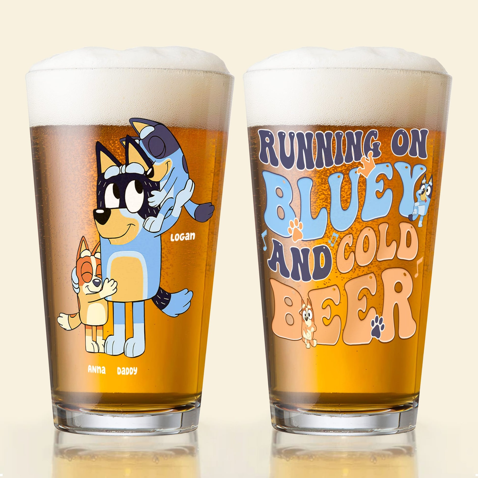 Personalized Gifts For Dad Beer Glass 05TOTI070524-Homacus