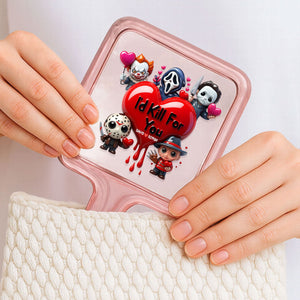Horror Handheld Mirror - Personalized Gifts For Couple 05nati161225