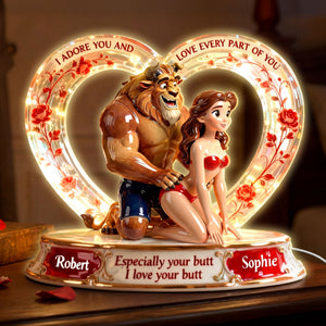 Naughty Couple Acrylic Light Box - Personalized Gifts For Couple 03ohti291225