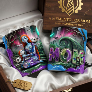 Spooky Moms And Kids Accent Mug - Personalized Gifts For Moms 02qhti280426