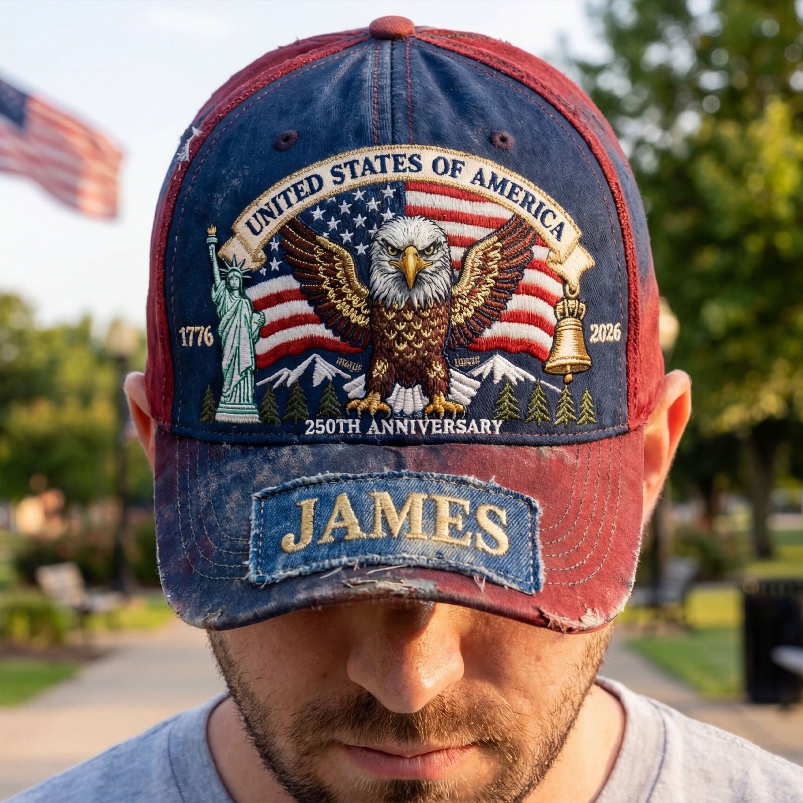 Proud Eagle Classic Cap - Personalized Gifts For Patriots 04qhti280126