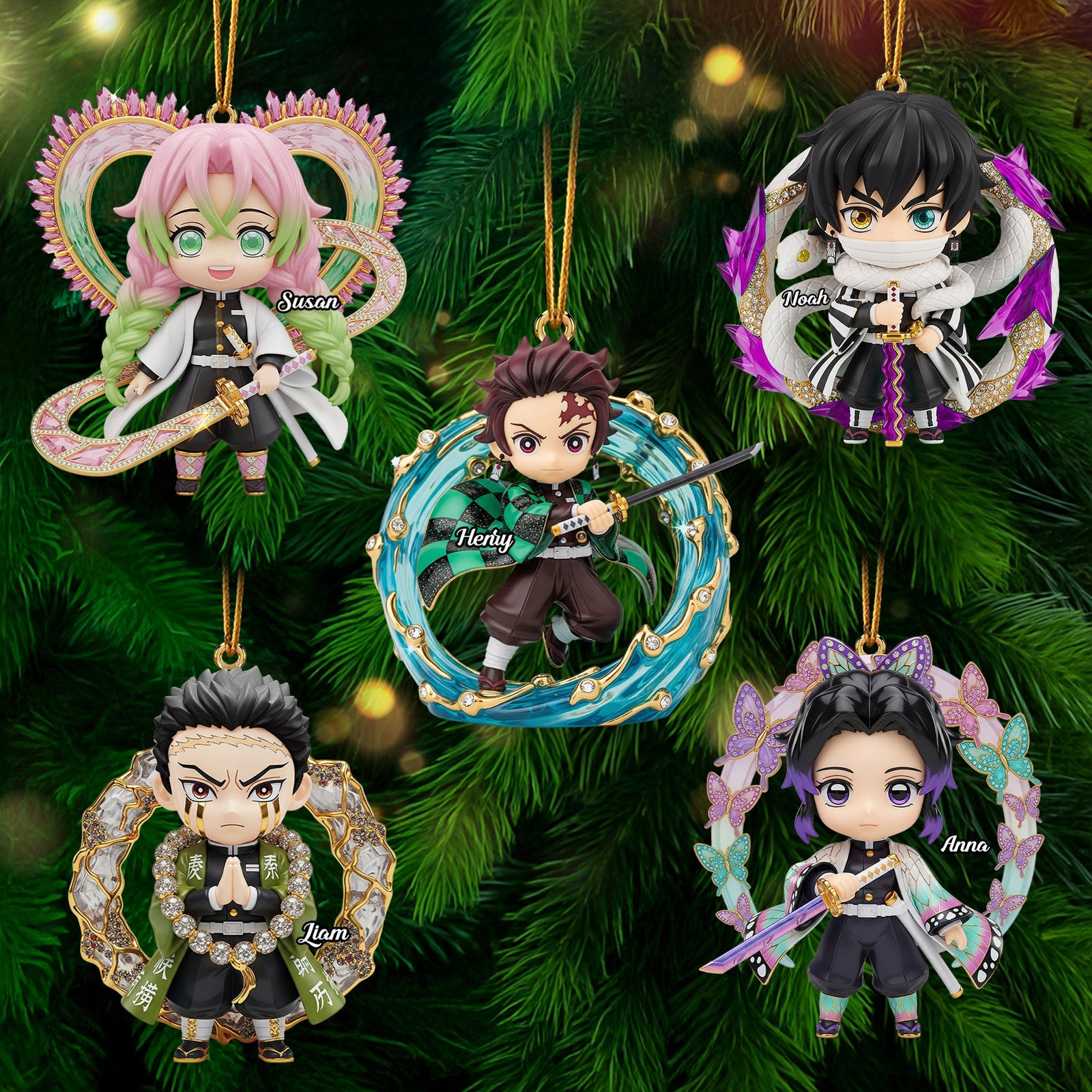 Darkness Hunter Ornament - Personalized Gifts For Loved Ones 05pgti270825-Homacus