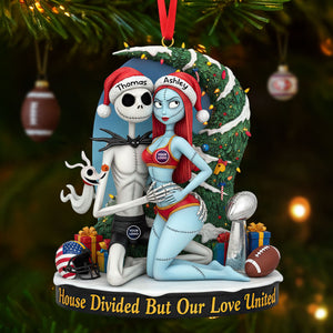 Spooky Couple Ornament - Personalized Gifts For Couple 05huti290925