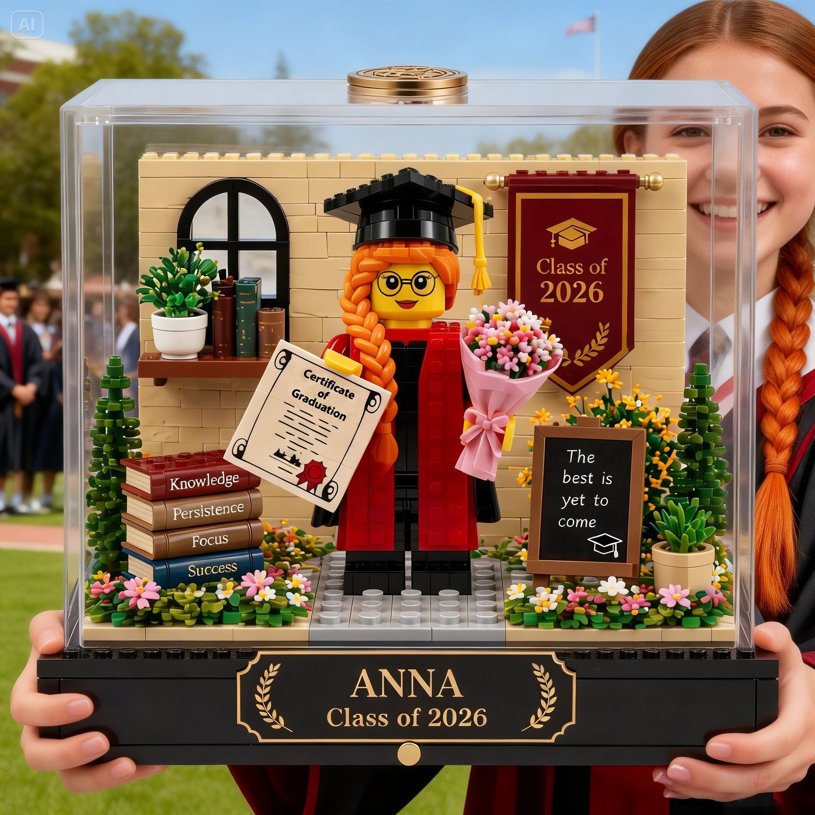 Celebrate Graduation Acrylic Plaque - Personalized Gifts For Graduates 01tyti220426