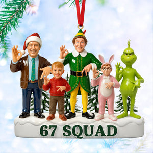 Funny Christmas Ornament - Personalized Gift For Christmas Ornament 02OHTI171125