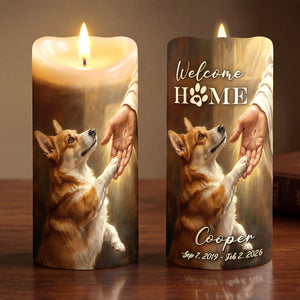 Heaven Dog LED Candle - Custom Photo Gifts For Dog Lovers 03qhti270326