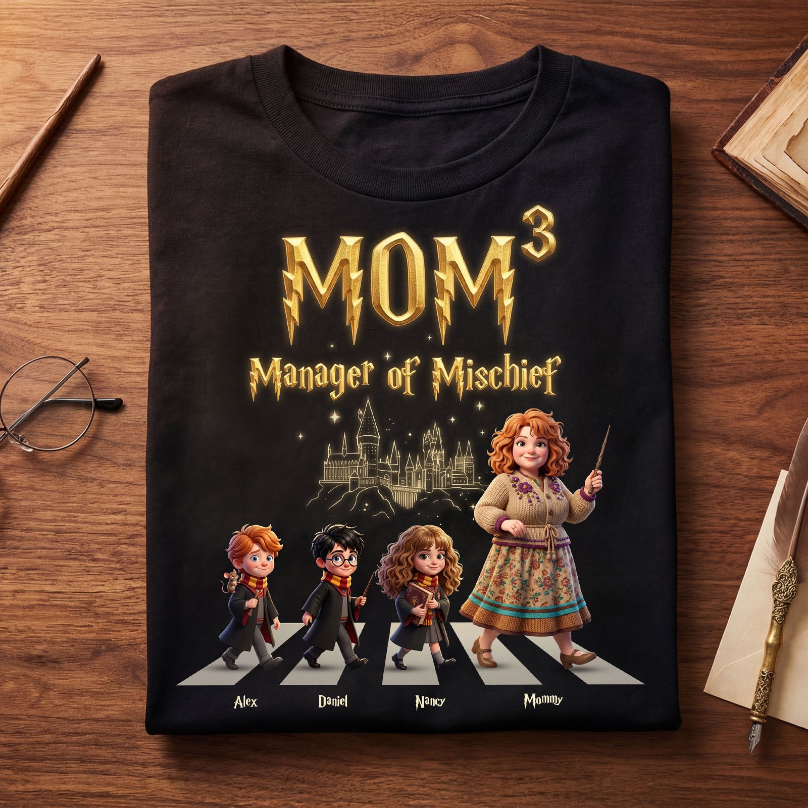 Fantasy Adventure Mom & Kids Shirt - Personalized Gifts For Mom 011huti110326 GRER2005