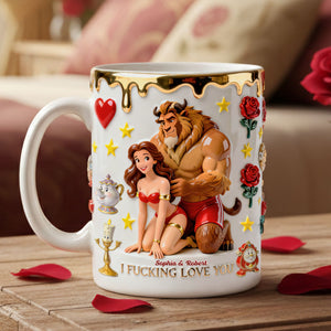 Bold Love Couple Coffee Mug - Personalized Gift For Couples 02OHTI060126