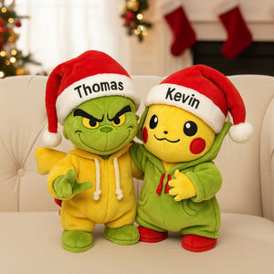 Friends, Couple Pillow  - Personalized Gifts For Besties, Couple Christmas Pillow 02HUTI141125