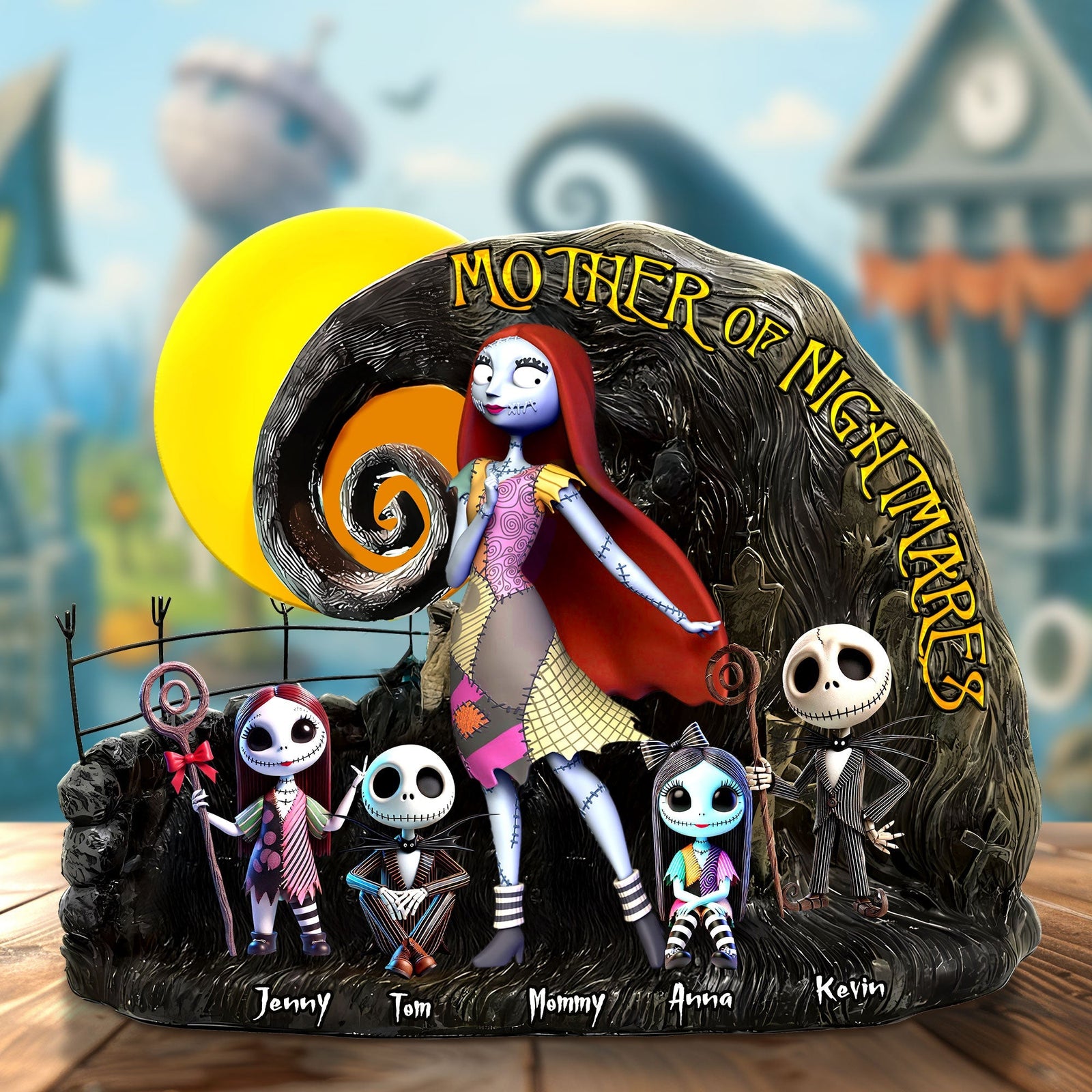 Personalized Gifts For Mom Acrylic Plaque, Mother Of Nightmares-Homacus