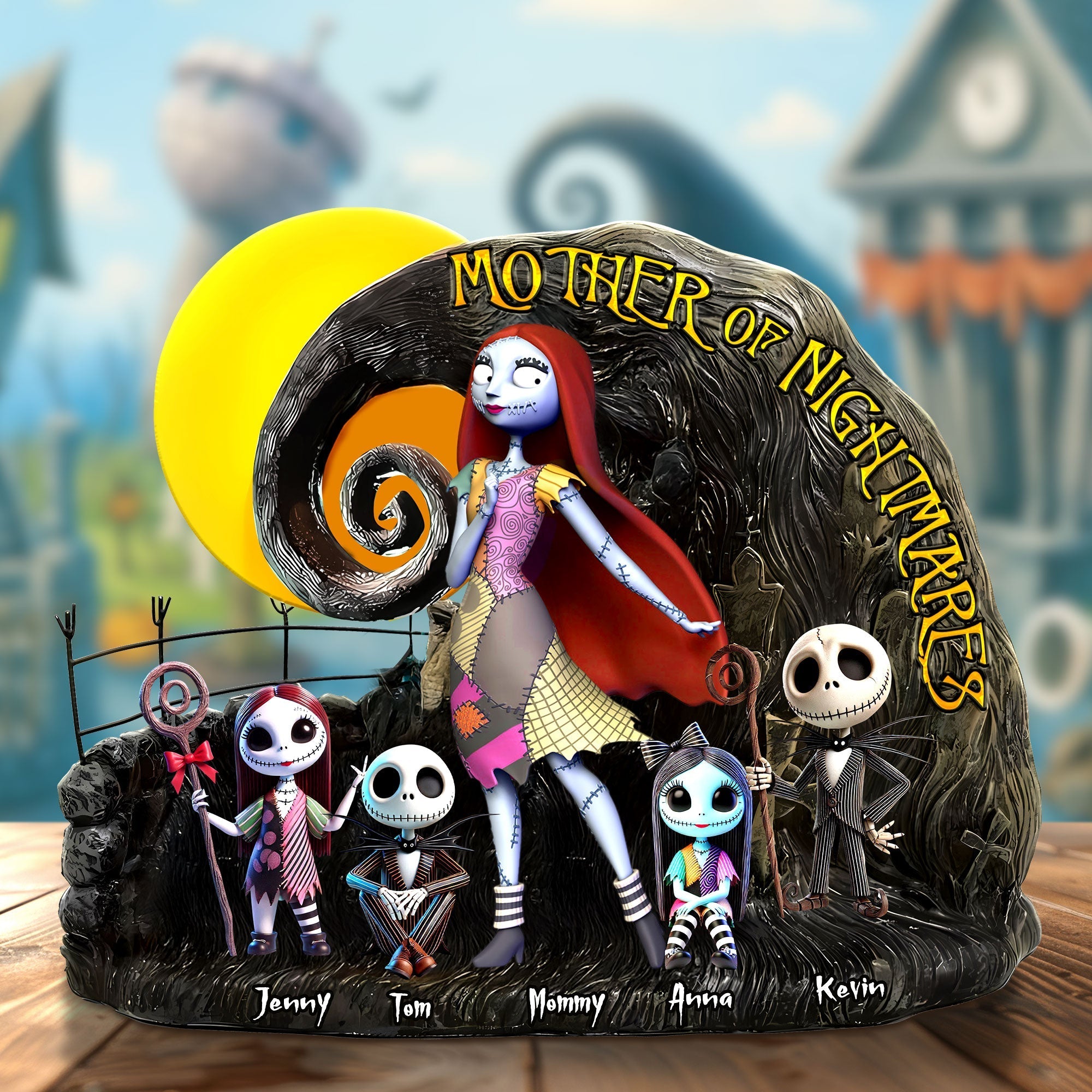 Personalized Gifts For Mom Acrylic Plaque, Mother Of Nightmares-Homacus