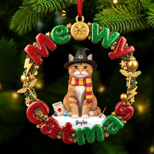 Cat Lover Ornament - Custom Photo Gift For Cat Lover Christmas Ornament 07TOTI061125