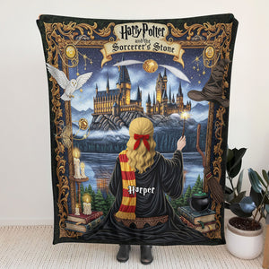 Wizard Blanket  - Personalized Gifts For Magic Lovers 02nati040625