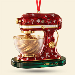 Baking Mixer Ornament - Personalized Gifts For Baking Lovers 04pgti041025-Homacus