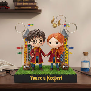 Couple Forever Acrylic Plaque Personalized Gifts For Couple 02HUTI230925