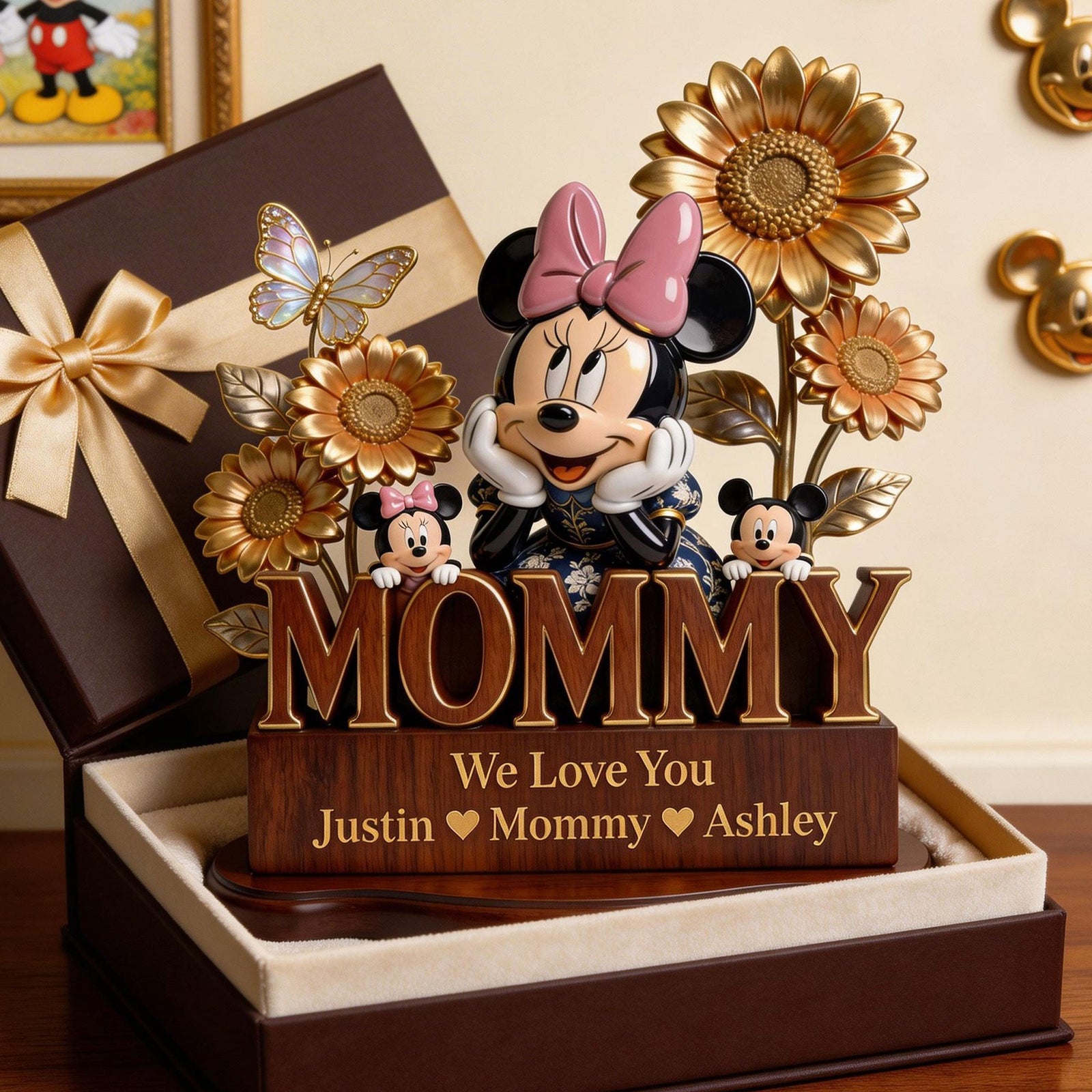 Mommy We Love You Acrylic Plaque - Personalized Gifts For Mother's Day Plaque 05TOTI200326