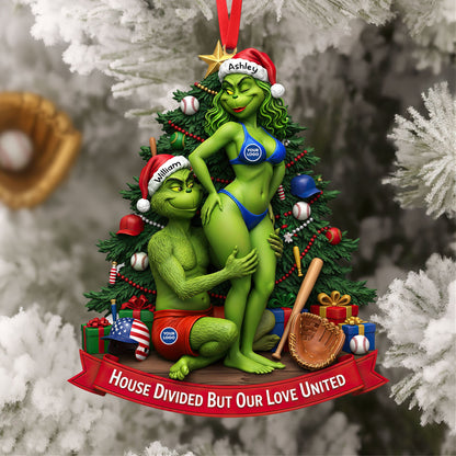 Personalized Gifts For Baseball-loving Couple Christmas Ornament 04huti290925