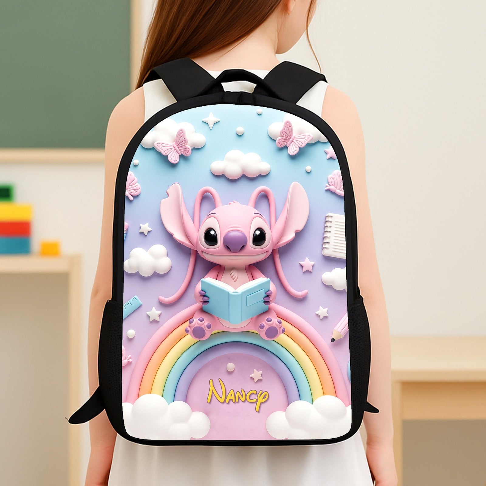 Cute Cartoon School Bag - Personalized Gifts For Kids 02pgti070825