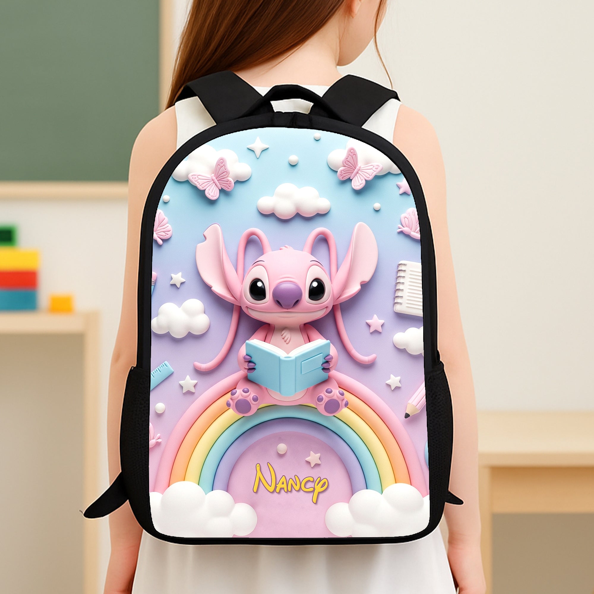 Cute Cartoon School Bag - Personalized Gifts For Kids 02pgti070825