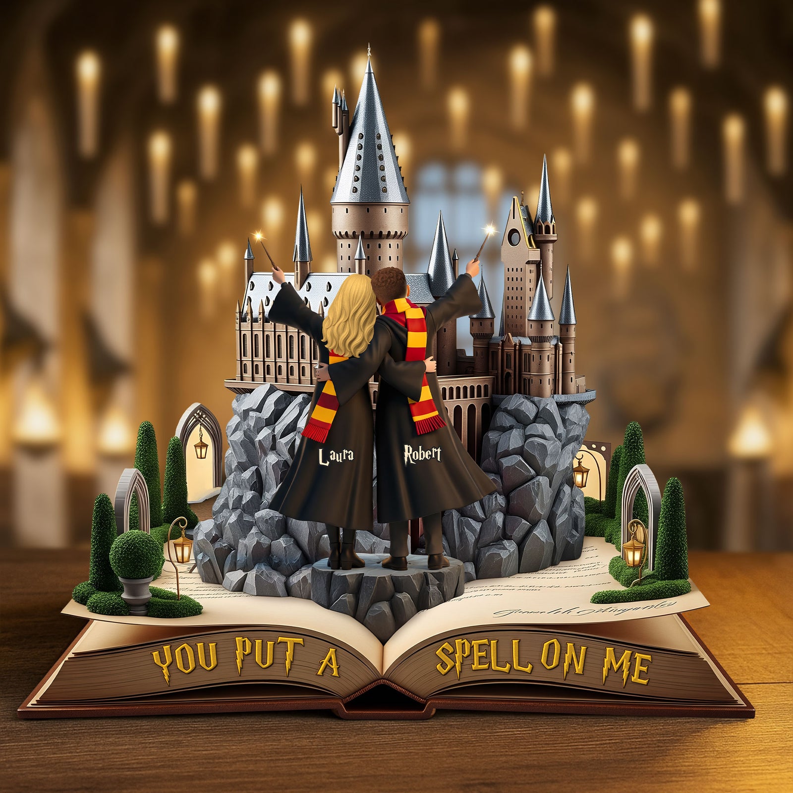 Magic Couple Plaque - Personalized Gifts For Couple 01ohti080725