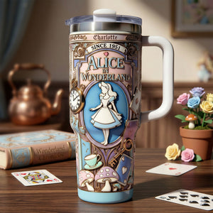 Fantasy Story Girl Tumbler - Personalized Gifts For Fantasy Lover Travel Tumbler 03OHTI020326