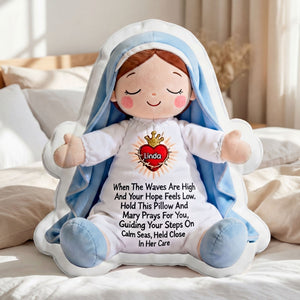 Virgin Maria Pillow  - Personalized Gifts For Christian Pillow 02NATI221225