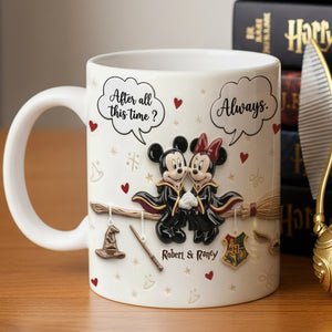 Flying Love Story Coffee Mug - Personalized Gifts For Couple 03toti130126