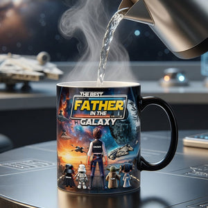 The Best Father Magic Coffee Mug - Personalized Gifts For Father 03ohti210426