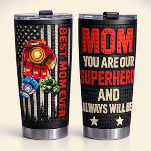 Fist Bump Power Mom 20oz Tumbler - Personalized Gifts For Mother's Day Tumbler 01OHTI300326