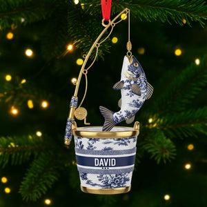 Fishing Christmas Ornament Personalized Gifts for Fishing Lovers 03PGTI161025