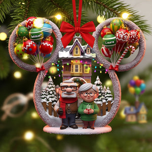 Cartoon Couple Ornament - Personalized Gifts For Couple 03tgti190825
