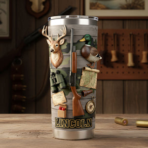 Hunting Lover 20oz Tumbler - Personalized Gifts For Hunter Tumbler 05KITI261225